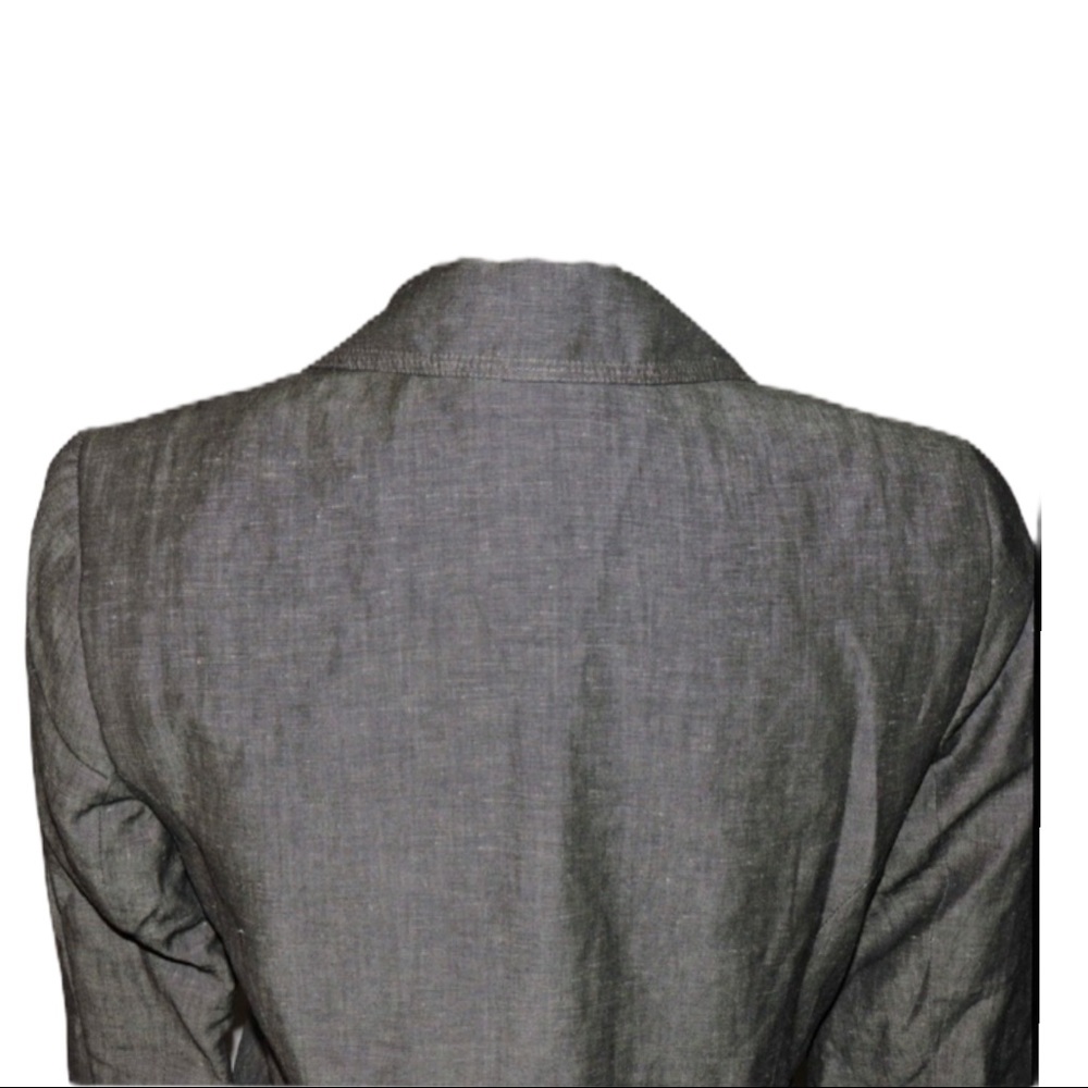 Chicos 0.5 Gray Blazer Womens Small 6 - Picture 3 of 7